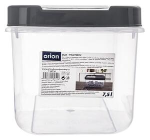 Orion Dóza na potraviny, velkokapacitní box SLOP, šedé posuvné víko - 7,5l