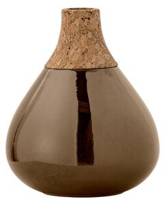 Keramická váza hnědá Bloomingville