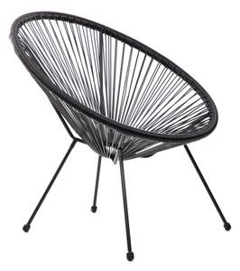 Křeslo ACAPULCO FIESTA černé 891958