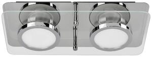LightMe Chromia LM85621 LED nástěnné světlo GU10 10 W LED chrom