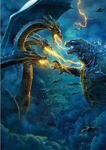 Plakát Godzilla, King of the Monsters, č.350, 42 x 30 cm