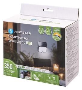 Aigostar - LED Solární svítidlo se senzorem pohybu LED/2,4W/3,7V IP65