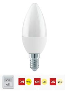 Krokově stmívatelná LED žárovka E14 4,9 W 110176 EGLO