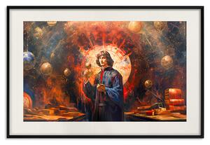 Plakát Velký objev velkého muže - Koperník v abstraktních pojmech