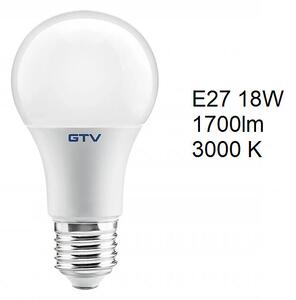 LED žárovka LD-PC3A65-18W GTV E27 18W 1700lm 3000K