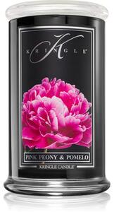 Kringle Candle Pink Peony & Pomelo vonná svíčka 623 g
