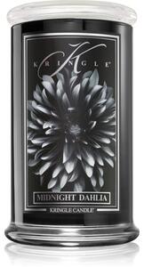 Kringle Candle Midnight Dahlia vonná svíčka 623 g