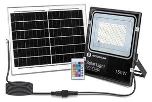 Aigostar - LED RGB Stmívatelný solární reflektor LED/150W/3,2V IP66 + DO