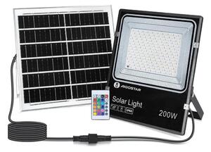Aigostar - LED RGB Stmívatelný solární reflektor LED/200W/3,2V IP66 + DO