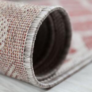 Flair Rugs koberce Kusový koberec Florence Alfresco Padua Red/Beige - 66x230 cm