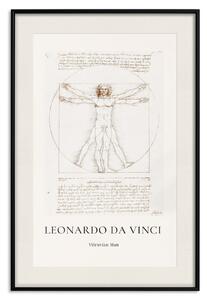 Plakát Vitruvian Man