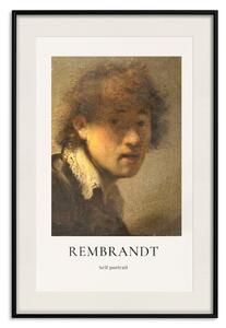 Plakát Rembrandt's Self-Portrait