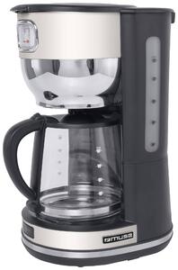 Muse MS-220 SC kávovar béžová, černá připraví šálků najednou=10 skleněná konvice, funkce uchování teploty