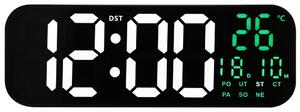 JVD DH9016.3 - Digitální stále svítící hodiny s datumem a dnem v týdnu v češtině