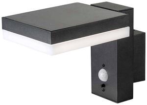 V-TAC VT-1147 solární nástěnná lampa 5.5 W, teplá bílá, černá, 10402