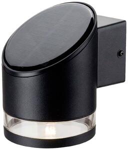 V-TAC VT-1138-B solární nástěnná lampa 1 W, teplá bílá, černá, 10384