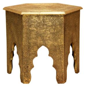 Marocký mosazný stolek Targa