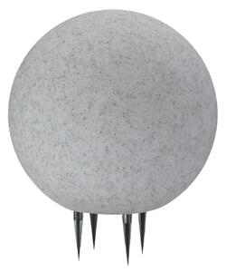 Venkovní lampa ARGENTO 1xE27/15W/230V pr. 30 cm IP65 šedá