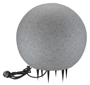 Venkovní lampa ARGENTO 1xE27/15W/230V pr. 40 cm IP65 šedá