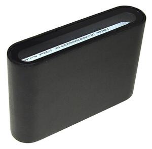 LED Venkovní nástěnné svítidlo FLOW LED/3W/230V IP54 černá