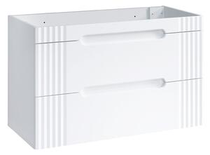 COMAD Závěsná skříňka pod umyvadlo - FIJI 82-100 white, šířka 100 cm, matná bílá