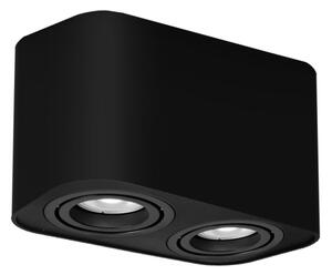 Rabalux 2053 - Bodové svítidlo KOBALD 2xGU10/42W/230V černá