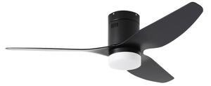 ZEVENTI - LED Stropní ventilátor PADUA LED/18W/230V Wi-Fi Tuya černá + DO