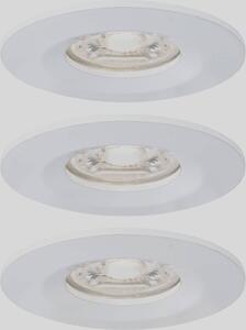 Paulmann 94299 EBL Nova mini Coin LED vestavné svítidlo, 4 W, bílá, sada 3 ks