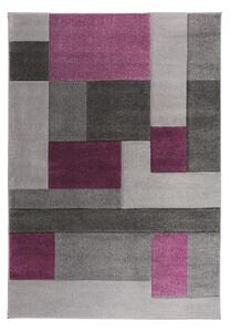Flair Rugs koberce Kusový koberec Hand Carved Cosmos Purple/Grey - 200x290 cm