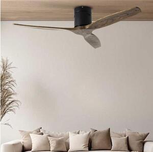 ZEVENTI - Stropní ventilátor SPELLO Wi-Fi Tuya černá/dub + DO