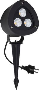 Megatron MT70802 Gartia LED zahradní reflektor LED pevně vestavěné LED 20 W antracitová