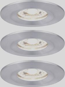 Paulmann 94305 EBL Nova mini Coin LED vestavné svítidlo, LED, 4 W, hliník, sada 3 ks