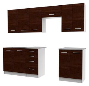 Kuchyňská linka ELENA 240x180 - Wenge