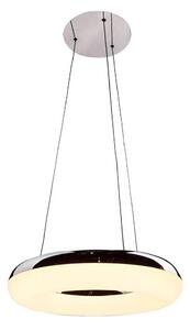 LED Lustr na lanku LED/40W/230V 3000K pr. 40 cm lesklý chrom