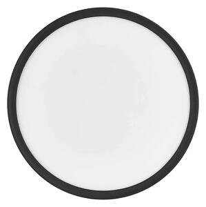 LED Stropní svítidlo FLORI LED/18W/230V 4000K černá pr. 29 cm