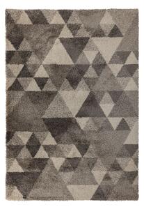 Flair Rugs, AKCE: 160x230 cm Kusový koberec Dakari Nuru Grey/Ivory, šedá, chodba / předsíň