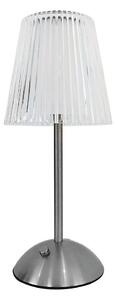 LED Stmív. dotyková nabíjecí stolní lampa ELBA LED/1,6W/800 mAh matný chrom/čirá