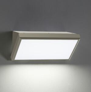 Brilagi - LED Venkovní nástěnné svítidlo TRIANGLE LED/20W/230V šedá IP65