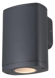 Kanlux 38881 - Venkovní nástěnné svítidlo ZEVI 1xGU10/10W/230V IP54 antracit