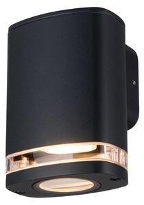 Kanlux 38884 - Venkovní nástěnné svítidlo ZEVI 1xGU10/10W/230V IP54 černá