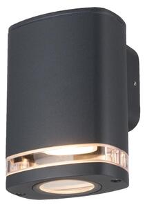 Kanlux 38885 - Venkovní nástěnné svítidlo ZEVI 1xGU10/10W/230V IP54 antracit