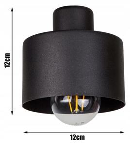 Nástěnná lampa 1xE27/20W/230V černá