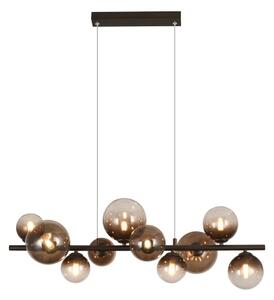 Brilagi - LED Lustr na lanku MILLA 10xG9/3W/230V hnědá/kouřová hnědá
