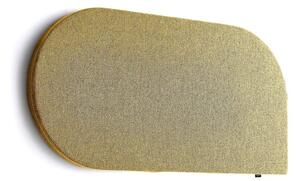 AJ Produkty Akustický panel POLY, kapka, 600x1200x56 mm, nástěnný, žlutá