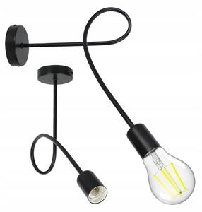 Nástěnná lampa 1xE27/20W/230V černá