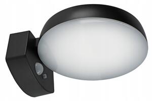LED Solární nástěnné svítidlo se senzorem LED/3W/3,7V 1800 mAh IP54 černá