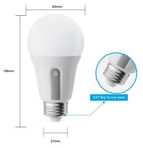 Govee -SADA 2x LED Stmívatelná žárovka Smart MATTER E27/9W/230V 2700-6500K Wi-Fi