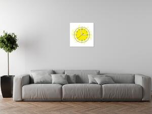 Obraz s hodinami Sluníčko Rozměry: 30 x 30 cm