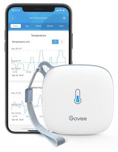 Govee - Teploměr a vlhkoměr s displejem 3xAAA Wi-Fi