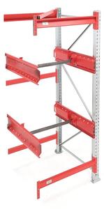 AJ Produkty Regál na kabelové cívky ULTIMATE, přídavný, 2500x950x1100 mm